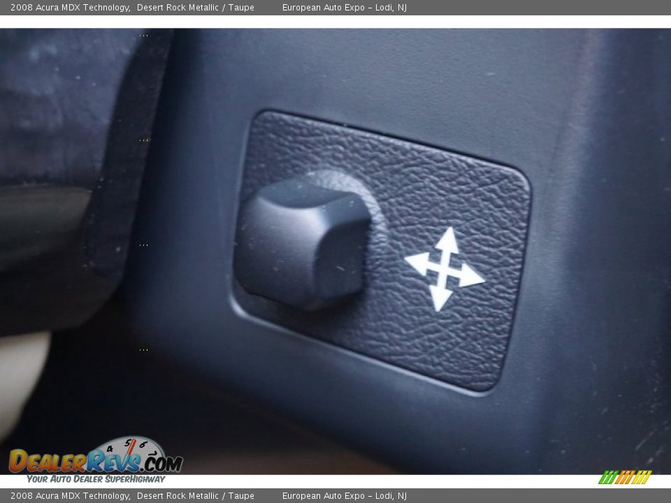 2008 Acura MDX Technology Desert Rock Metallic / Taupe Photo #23