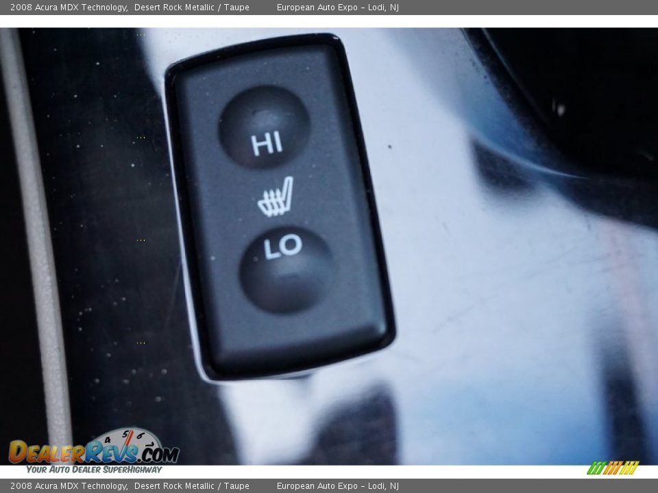 2008 Acura MDX Technology Desert Rock Metallic / Taupe Photo #29