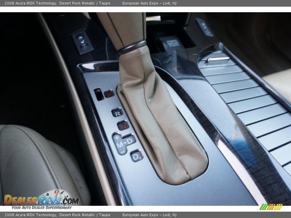 2008 Acura MDX Technology Desert Rock Metallic / Taupe Photo #30
