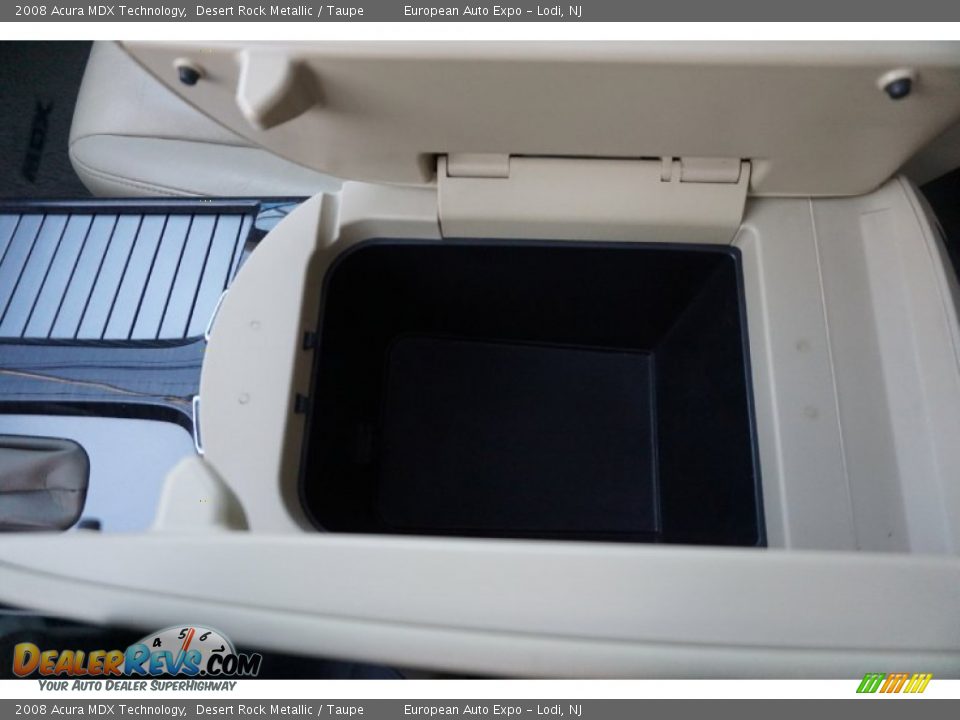 2008 Acura MDX Technology Desert Rock Metallic / Taupe Photo #35