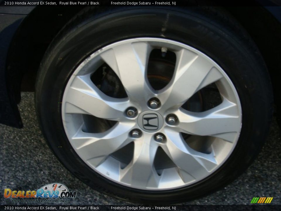 2010 Honda Accord EX Sedan Royal Blue Pearl / Black Photo #9