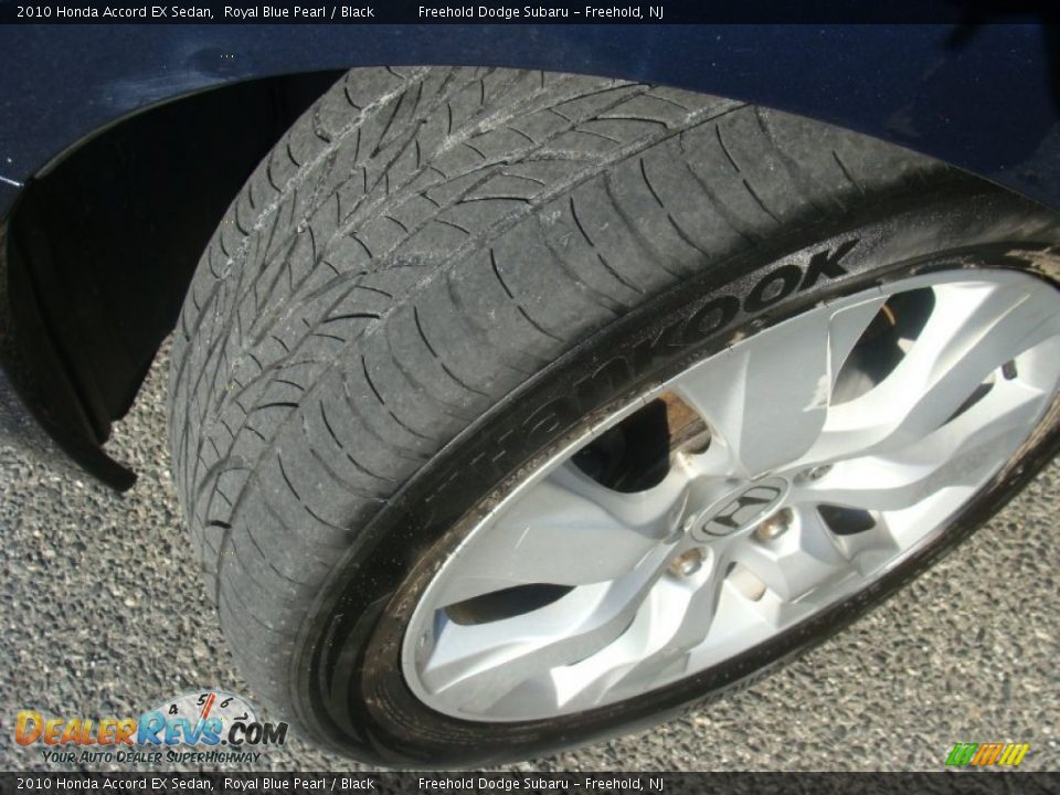 2010 Honda Accord EX Sedan Royal Blue Pearl / Black Photo #10