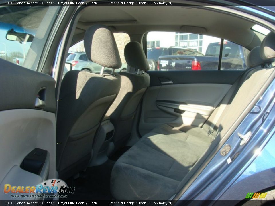 2010 Honda Accord EX Sedan Royal Blue Pearl / Black Photo #11