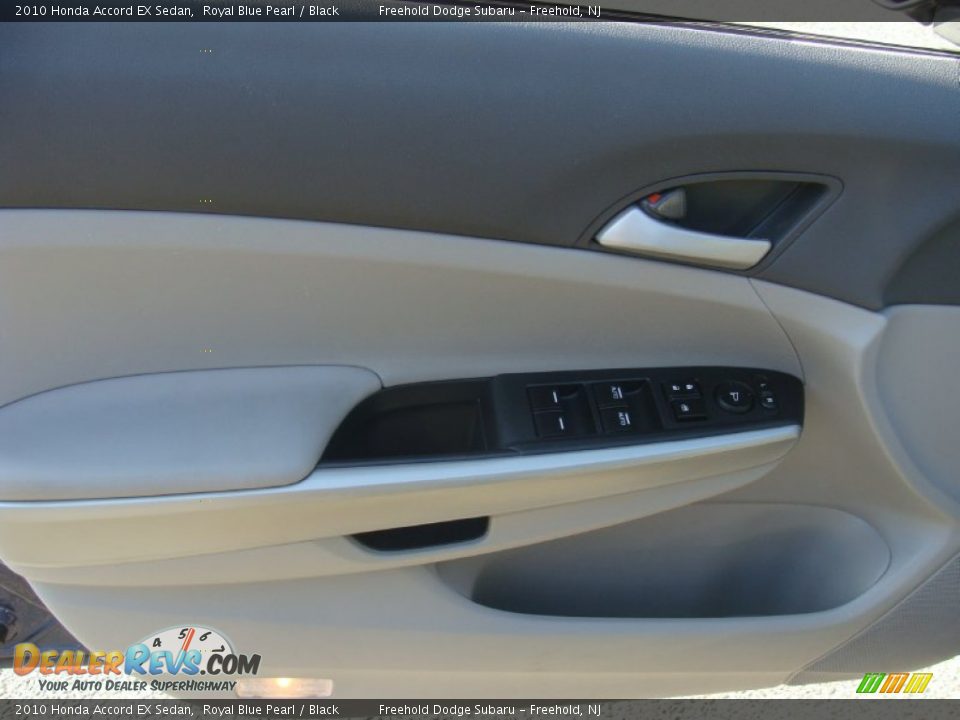 2010 Honda Accord EX Sedan Royal Blue Pearl / Black Photo #12
