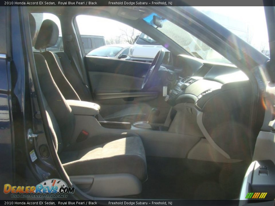 2010 Honda Accord EX Sedan Royal Blue Pearl / Black Photo #15