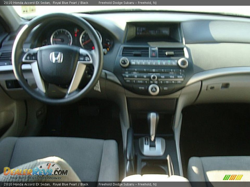2010 Honda Accord EX Sedan Royal Blue Pearl / Black Photo #17