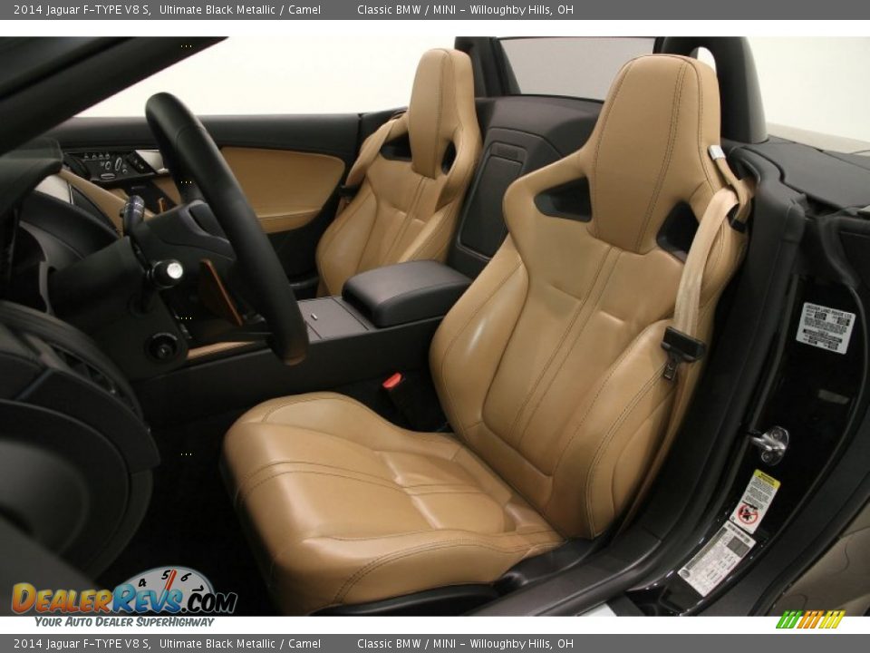 Front Seat of 2014 Jaguar F-TYPE V8 S Photo #9