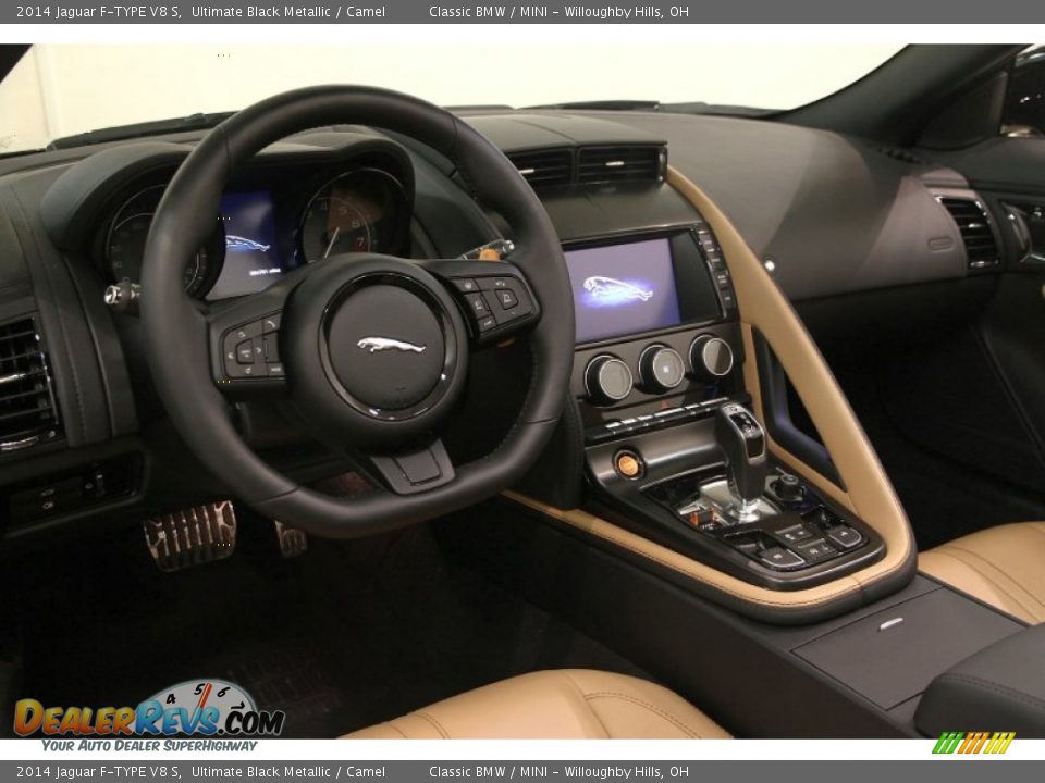Dashboard of 2014 Jaguar F-TYPE V8 S Photo #10