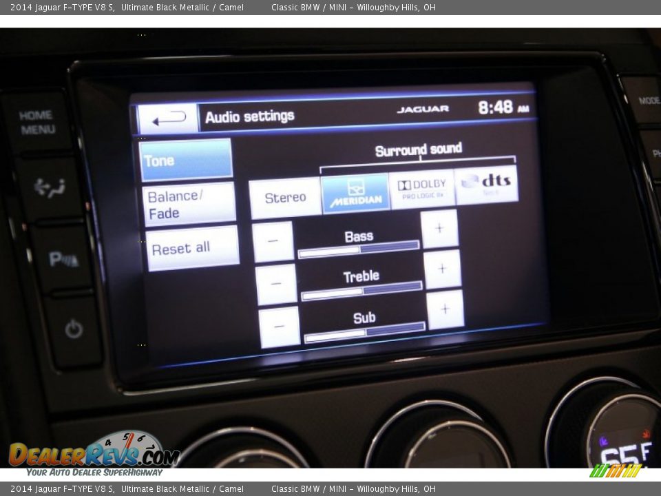 2014 Jaguar F-TYPE V8 S Ultimate Black Metallic / Camel Photo #21