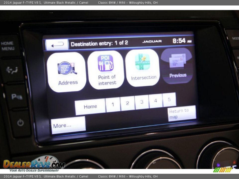 2014 Jaguar F-TYPE V8 S Ultimate Black Metallic / Camel Photo #29