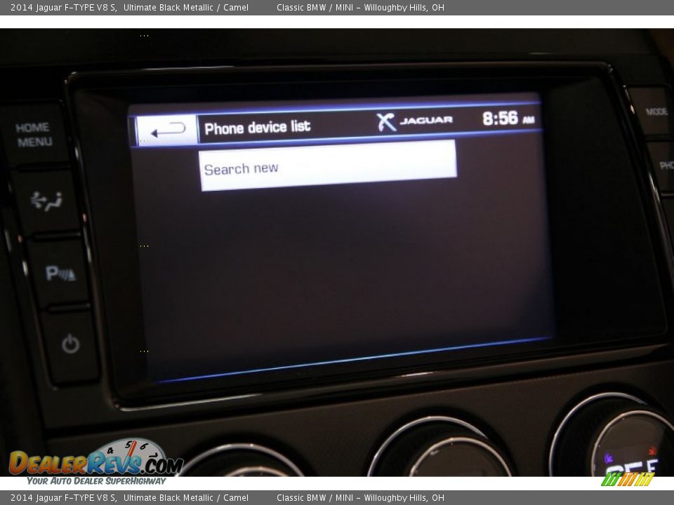 2014 Jaguar F-TYPE V8 S Ultimate Black Metallic / Camel Photo #33