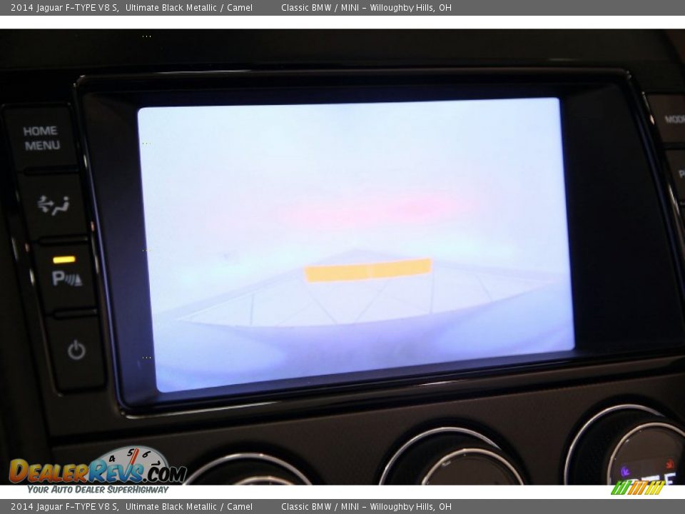 2014 Jaguar F-TYPE V8 S Ultimate Black Metallic / Camel Photo #34