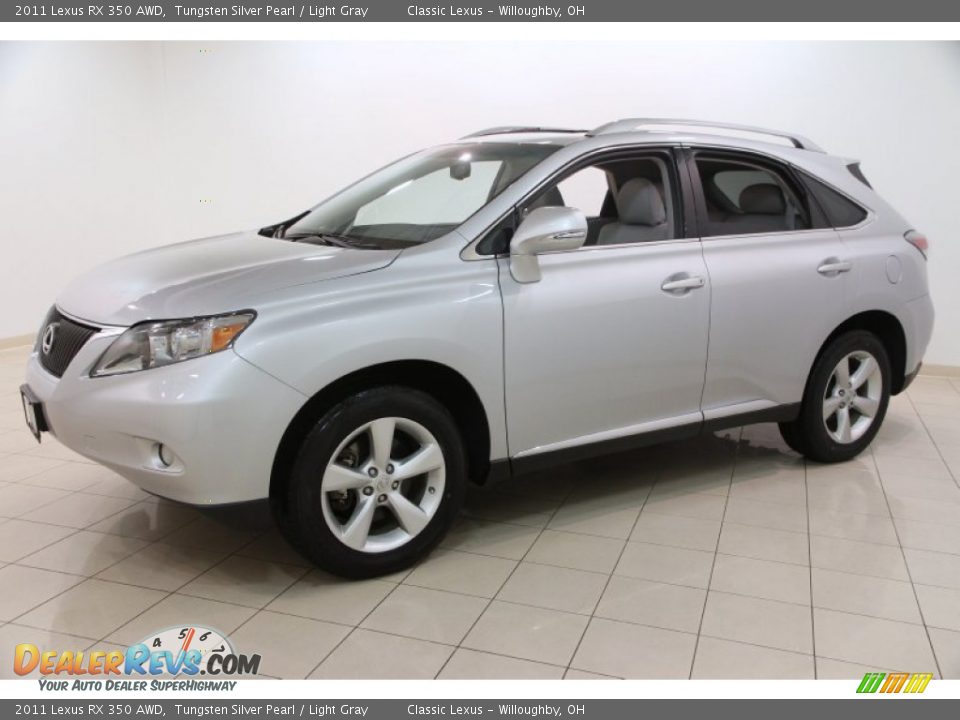 2011 Lexus RX 350 AWD Tungsten Silver Pearl / Light Gray Photo #3