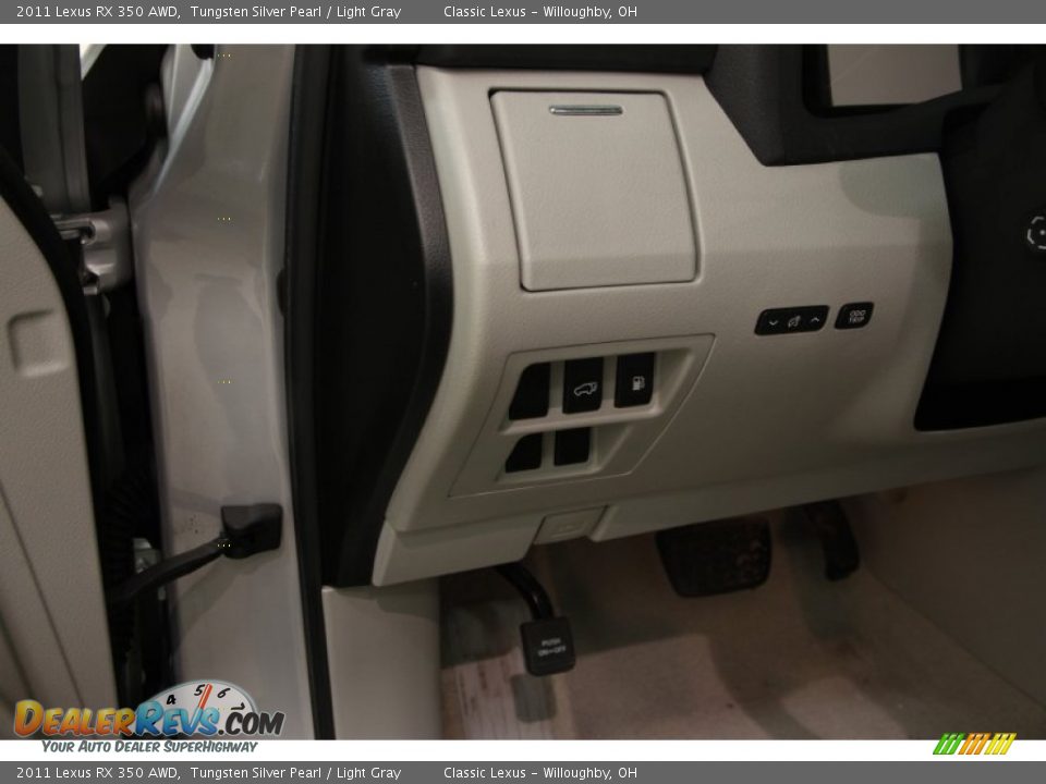 2011 Lexus RX 350 AWD Tungsten Silver Pearl / Light Gray Photo #6