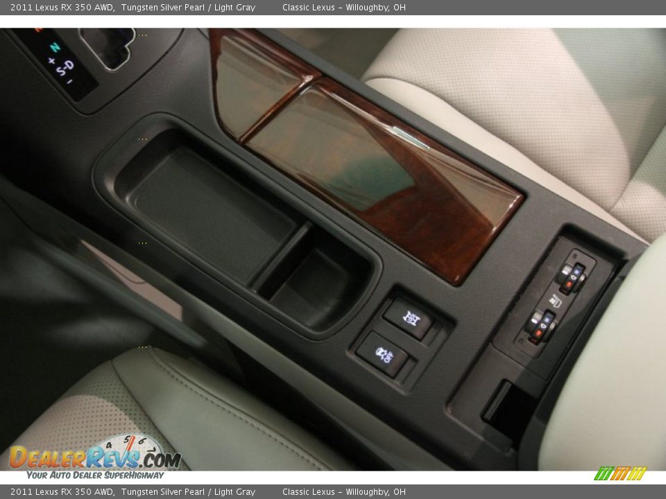 2011 Lexus RX 350 AWD Tungsten Silver Pearl / Light Gray Photo #15