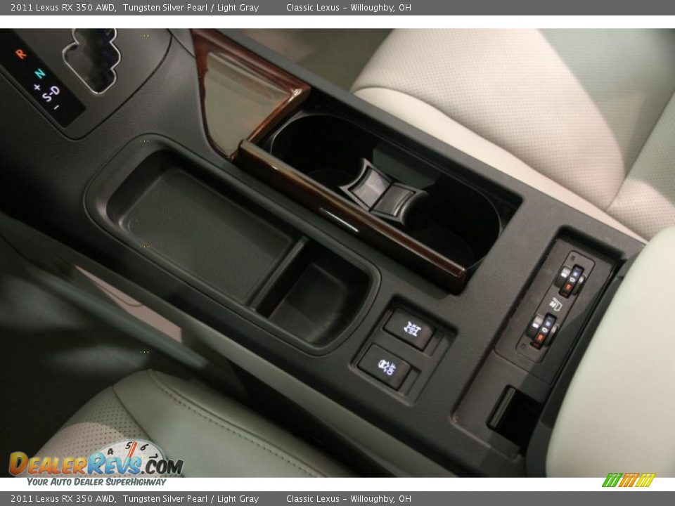 2011 Lexus RX 350 AWD Tungsten Silver Pearl / Light Gray Photo #16