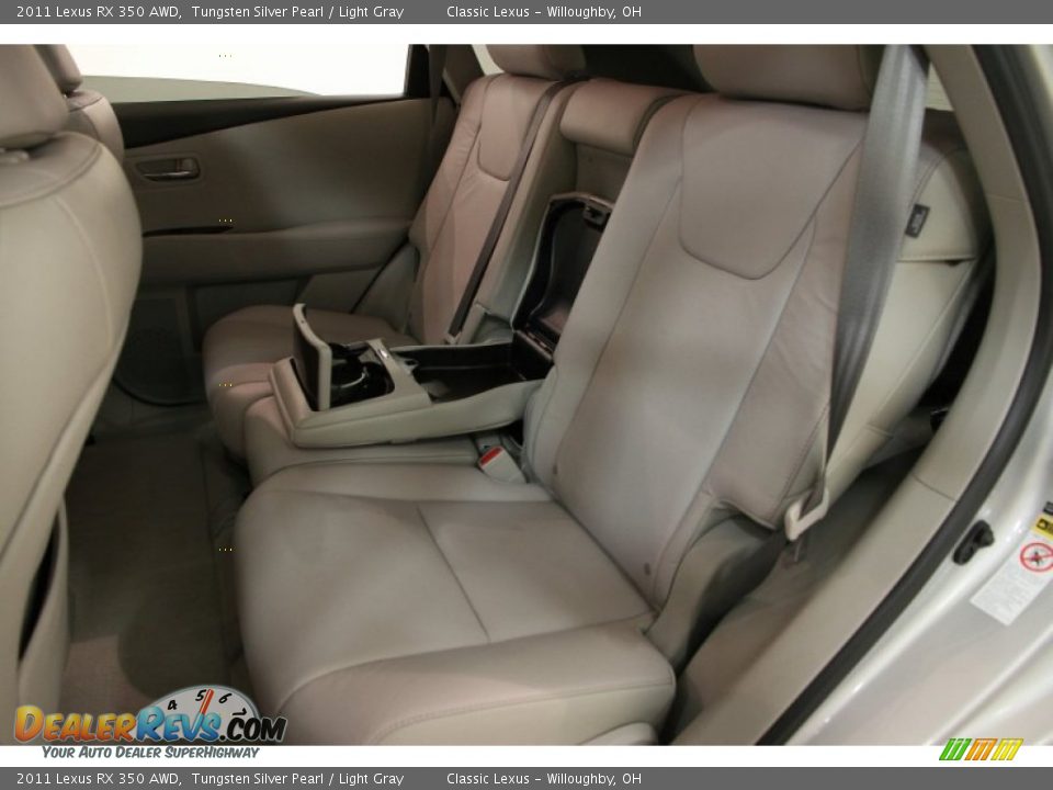 2011 Lexus RX 350 AWD Tungsten Silver Pearl / Light Gray Photo #21