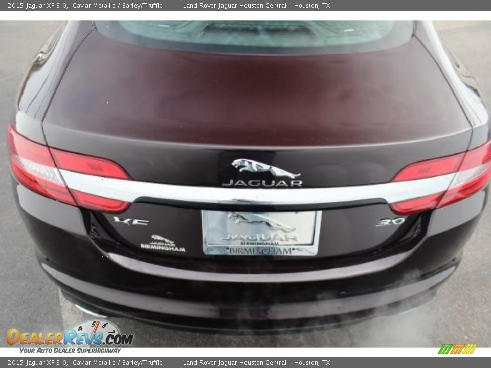 2015 Jaguar XF 3.0 Caviar Metallic / Barley/Truffle Photo #5