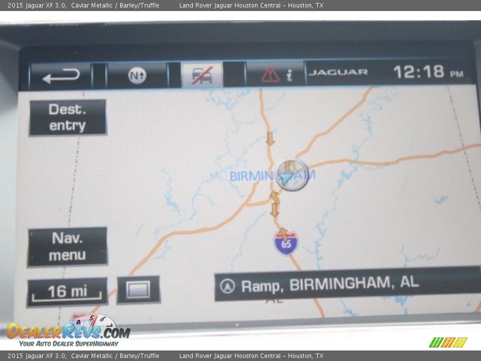 Navigation of 2015 Jaguar XF 3.0 Photo #20