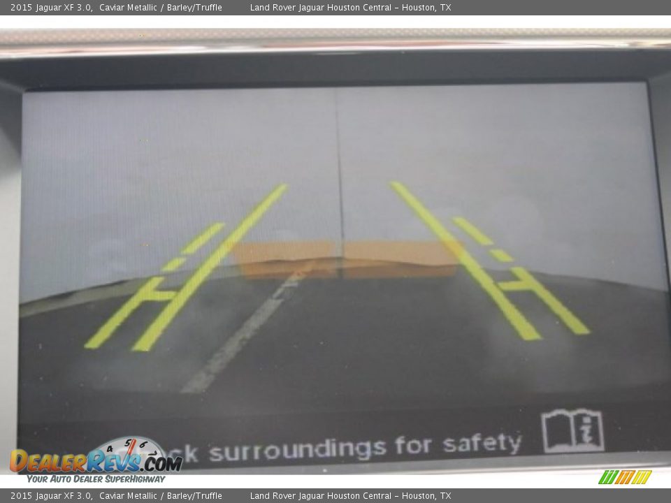 2015 Jaguar XF 3.0 Caviar Metallic / Barley/Truffle Photo #21
