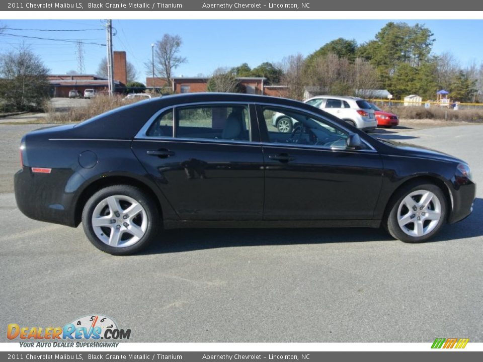 2011 Chevrolet Malibu LS Black Granite Metallic / Titanium Photo #6