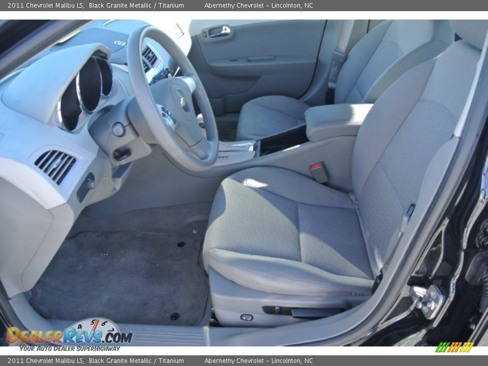 2011 Chevrolet Malibu LS Black Granite Metallic / Titanium Photo #8