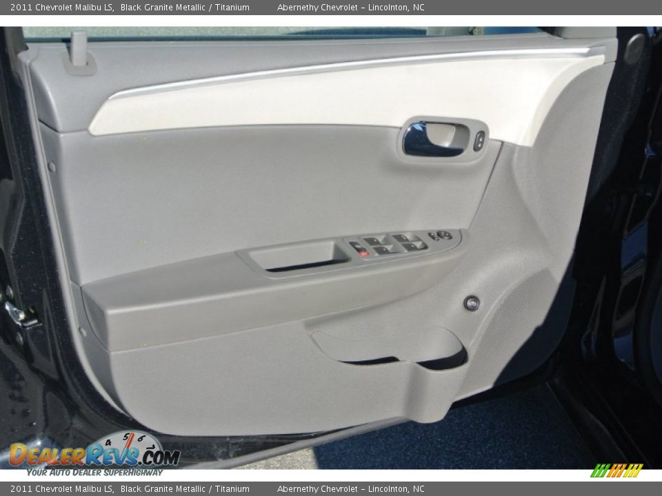 2011 Chevrolet Malibu LS Black Granite Metallic / Titanium Photo #10