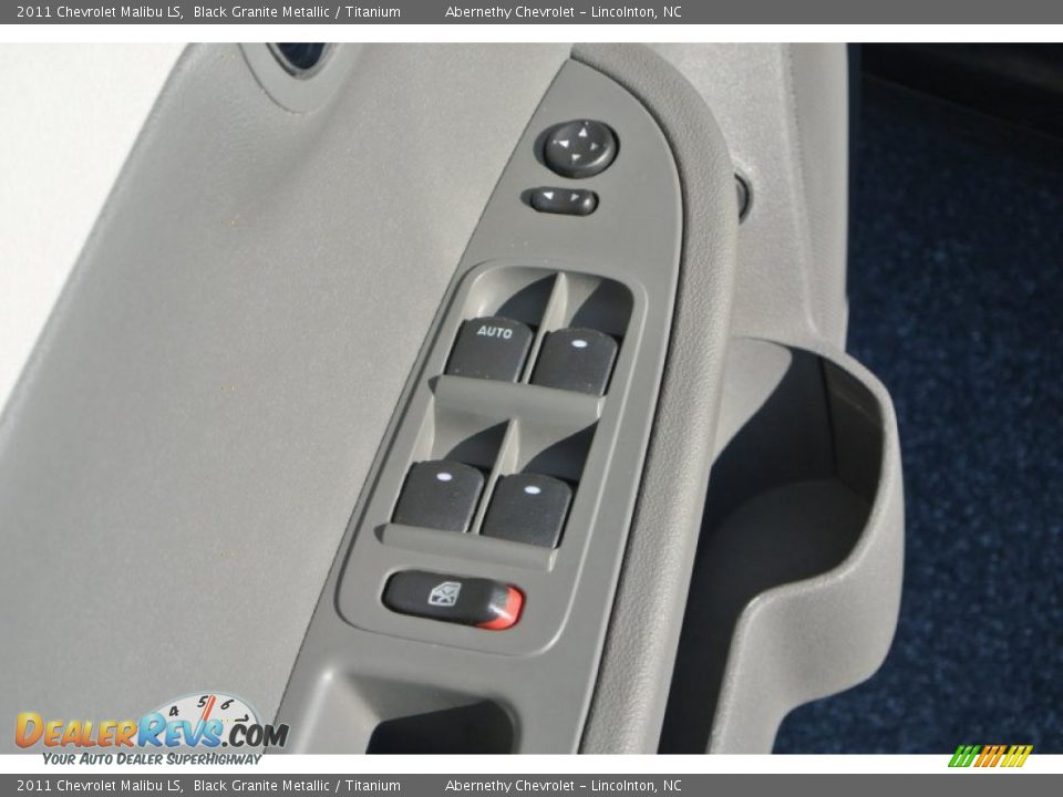 2011 Chevrolet Malibu LS Black Granite Metallic / Titanium Photo #11