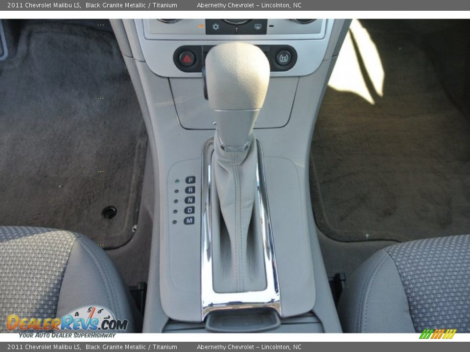 2011 Chevrolet Malibu LS Black Granite Metallic / Titanium Photo #12