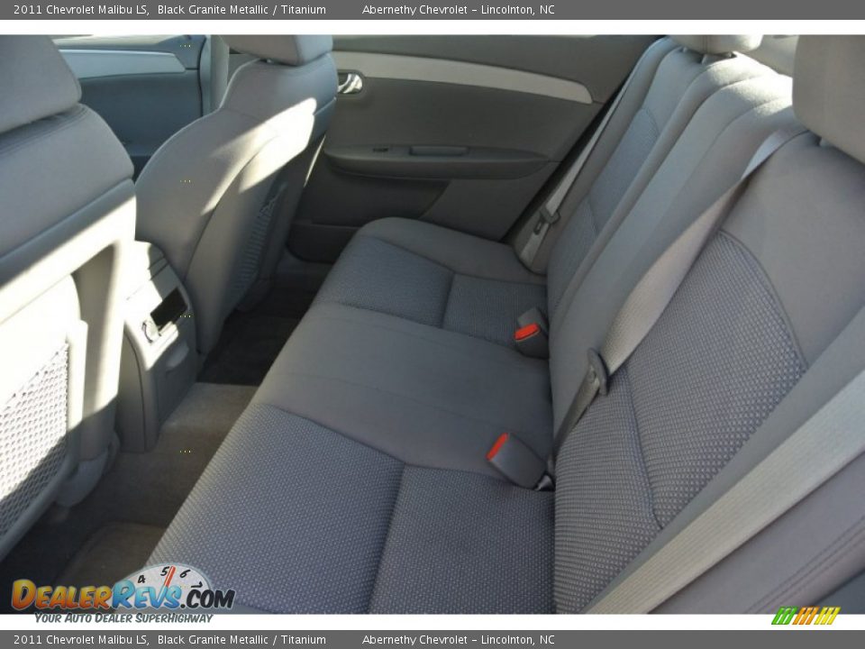 2011 Chevrolet Malibu LS Black Granite Metallic / Titanium Photo #15