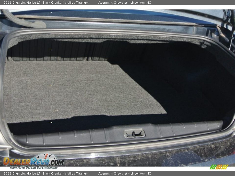 2011 Chevrolet Malibu LS Black Granite Metallic / Titanium Photo #16