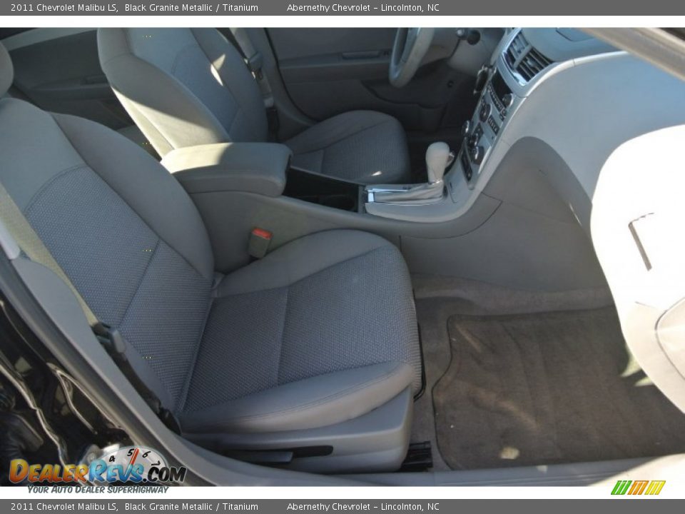 2011 Chevrolet Malibu LS Black Granite Metallic / Titanium Photo #17