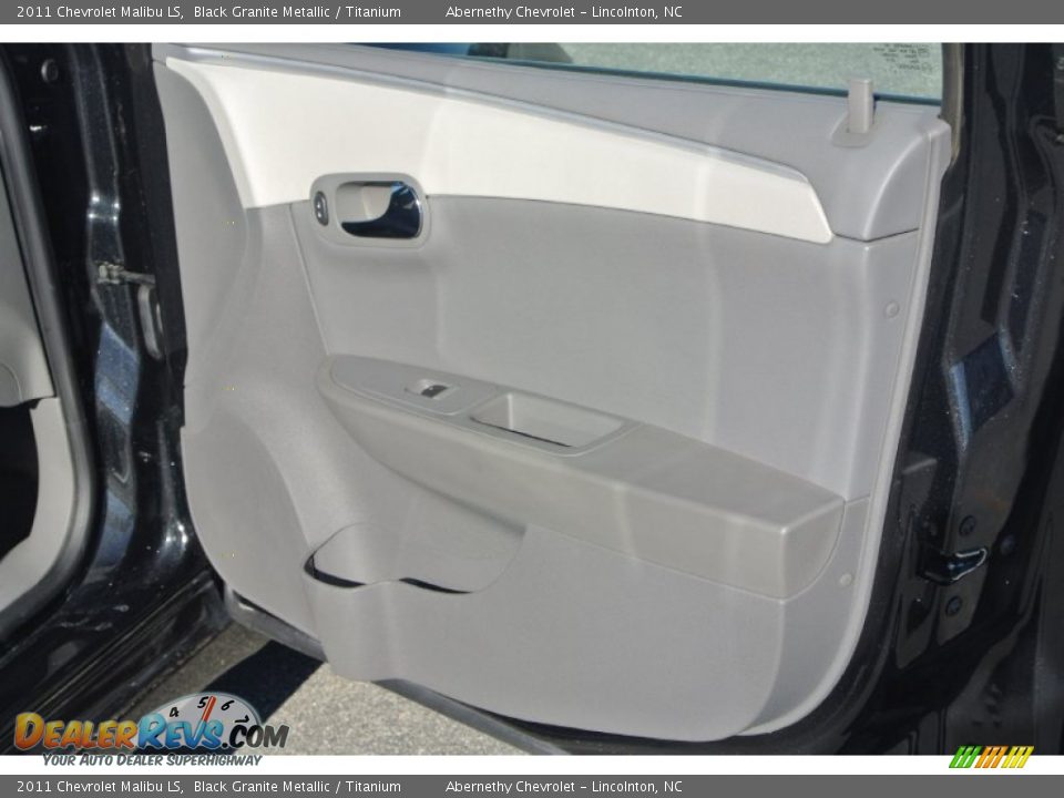 2011 Chevrolet Malibu LS Black Granite Metallic / Titanium Photo #18