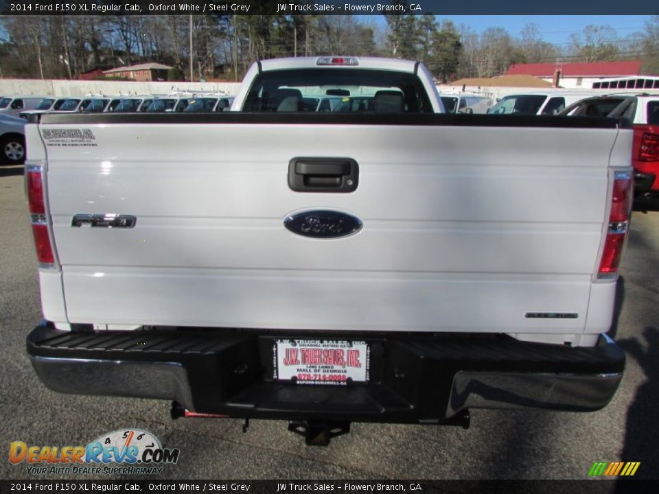 2014 Ford F150 XL Regular Cab Oxford White / Steel Grey Photo #8