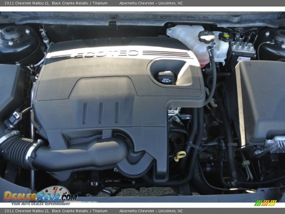 2011 Chevrolet Malibu LS Black Granite Metallic / Titanium Photo #19