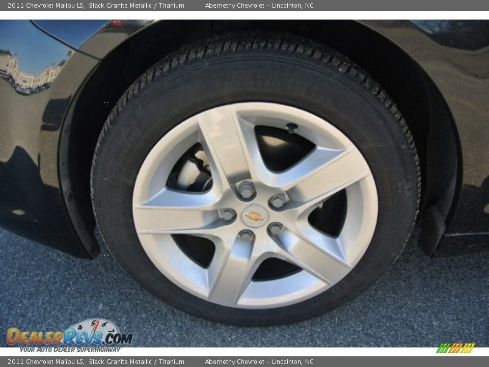 2011 Chevrolet Malibu LS Black Granite Metallic / Titanium Photo #20