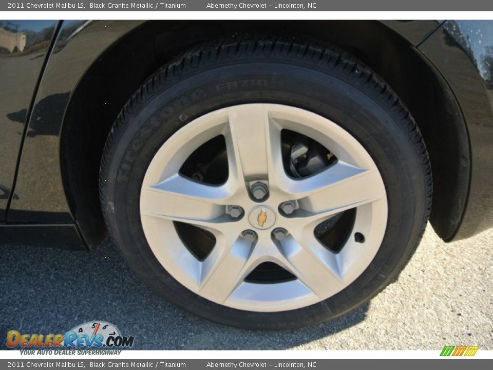 2011 Chevrolet Malibu LS Black Granite Metallic / Titanium Photo #21