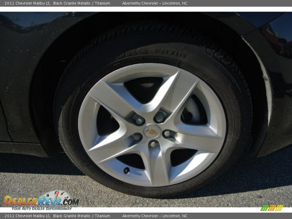 2011 Chevrolet Malibu LS Black Granite Metallic / Titanium Photo #23