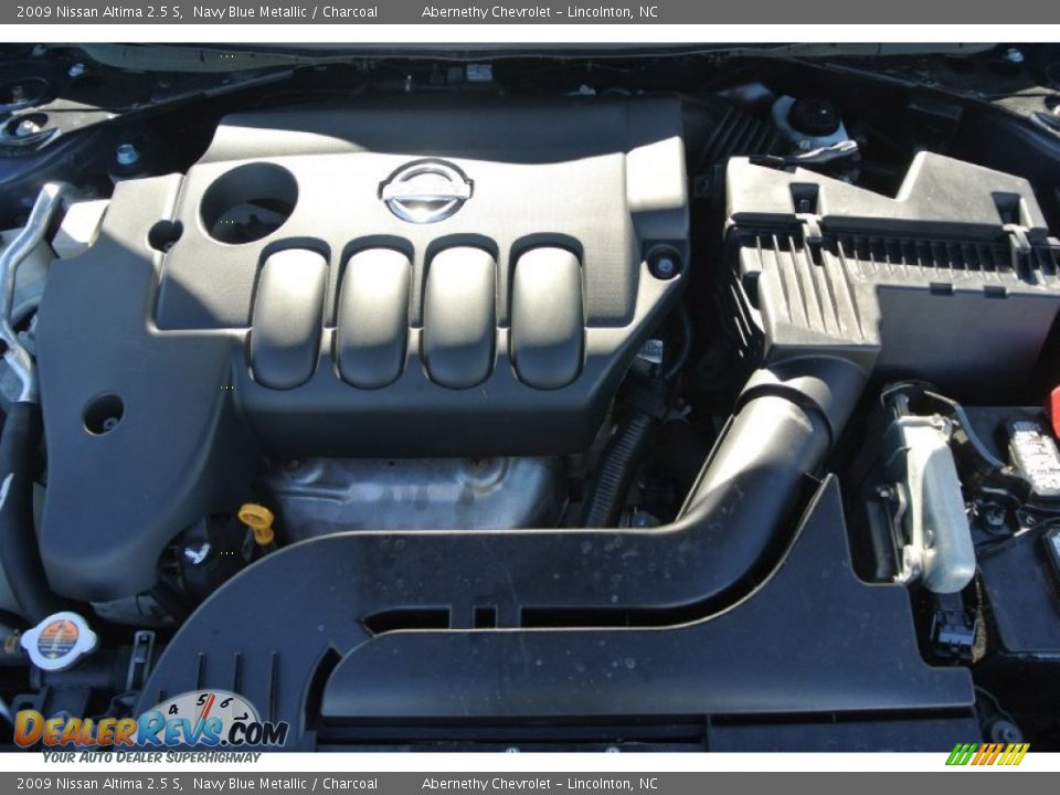 2009 Nissan Altima 2.5 S Navy Blue Metallic / Charcoal Photo #20