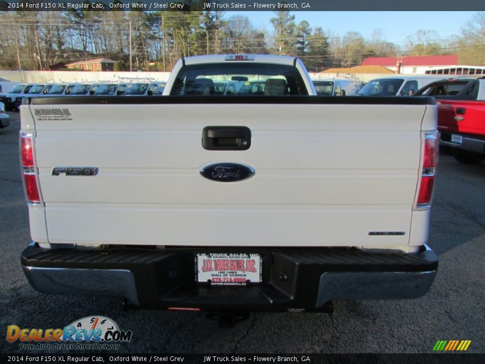 2014 Ford F150 XL Regular Cab Oxford White / Steel Grey Photo #9