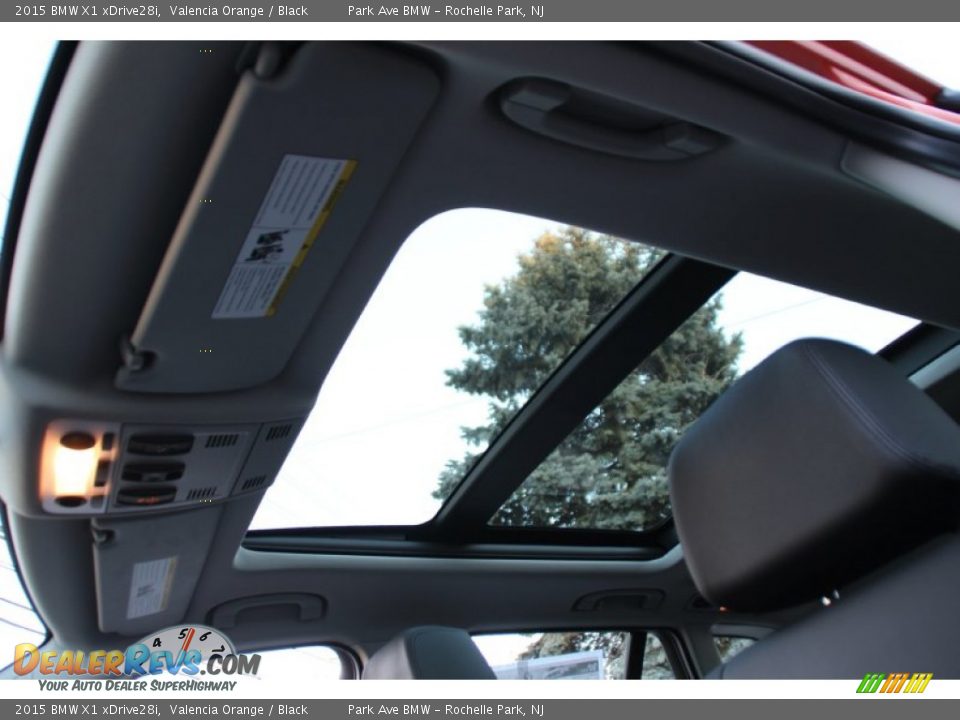 2015 BMW X1 xDrive28i Valencia Orange / Black Photo #15
