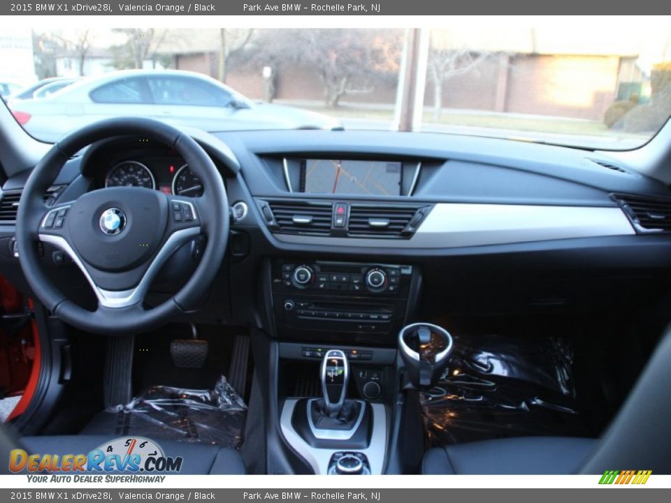 2015 BMW X1 xDrive28i Valencia Orange / Black Photo #16