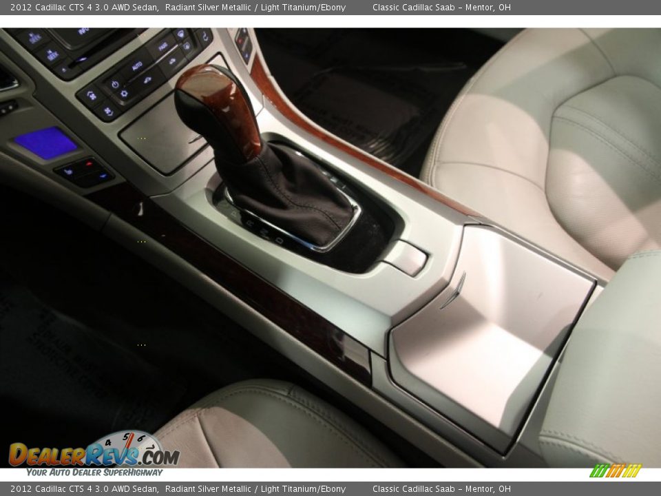 2012 Cadillac CTS 4 3.0 AWD Sedan Radiant Silver Metallic / Light Titanium/Ebony Photo #12