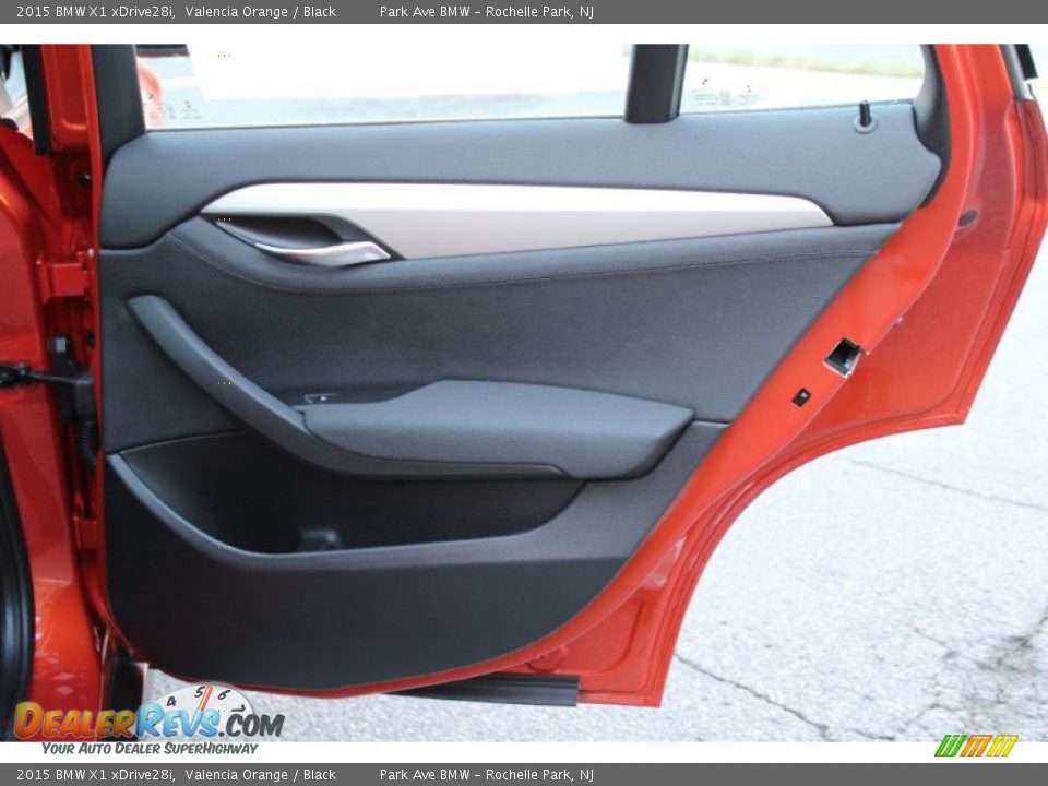 2015 BMW X1 xDrive28i Valencia Orange / Black Photo #25