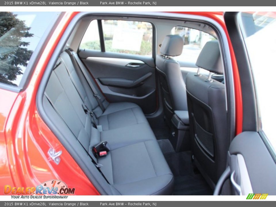 2015 BMW X1 xDrive28i Valencia Orange / Black Photo #26