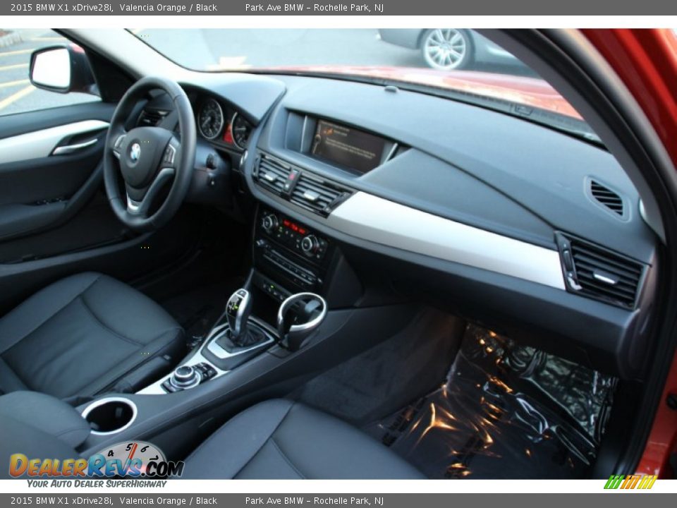 2015 BMW X1 xDrive28i Valencia Orange / Black Photo #28