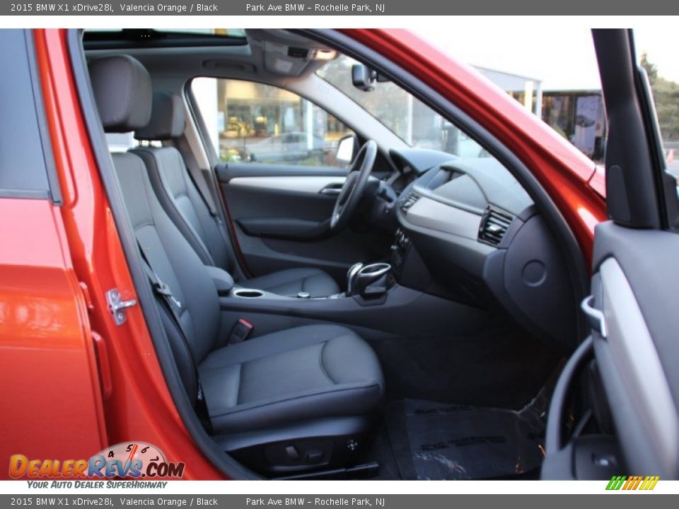 2015 BMW X1 xDrive28i Valencia Orange / Black Photo #29