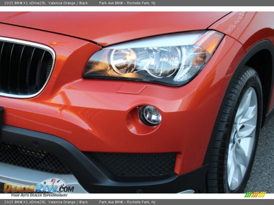 2015 BMW X1 xDrive28i Valencia Orange / Black Photo #32