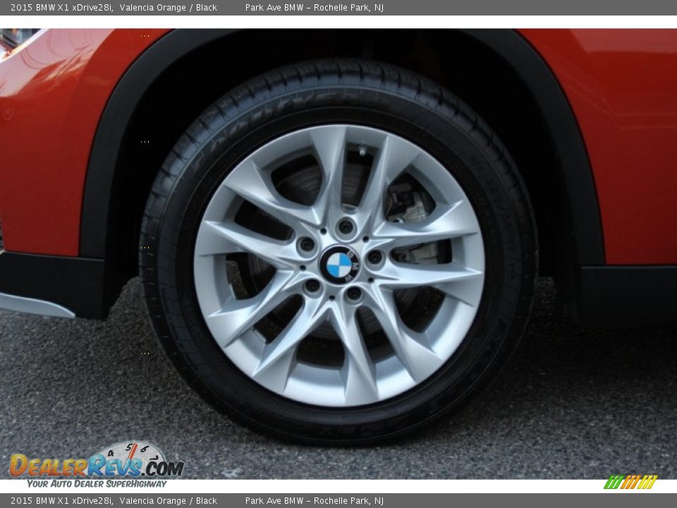 2015 BMW X1 xDrive28i Valencia Orange / Black Photo #33