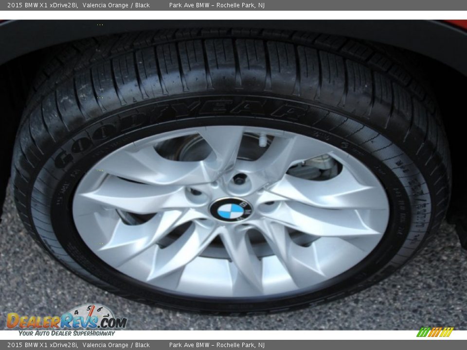 2015 BMW X1 xDrive28i Valencia Orange / Black Photo #34